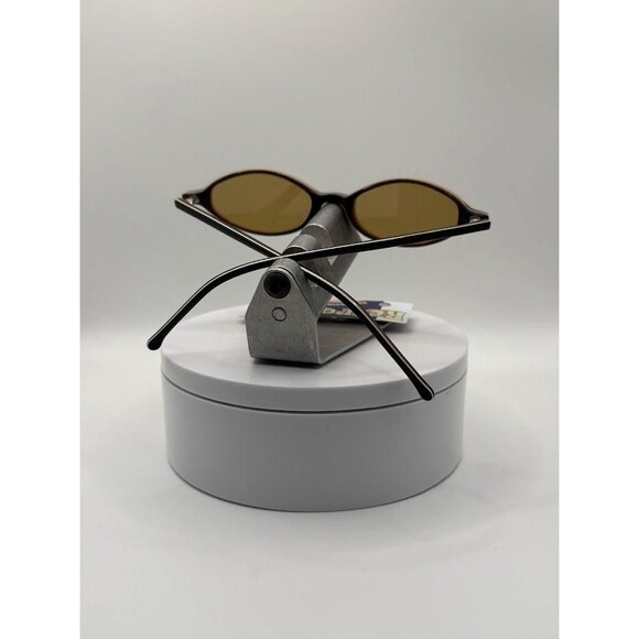Vintage Y2K Sunglasses | NOS | Non Prescription | Brown Monochrome | 2000s - Picture 7 of 10